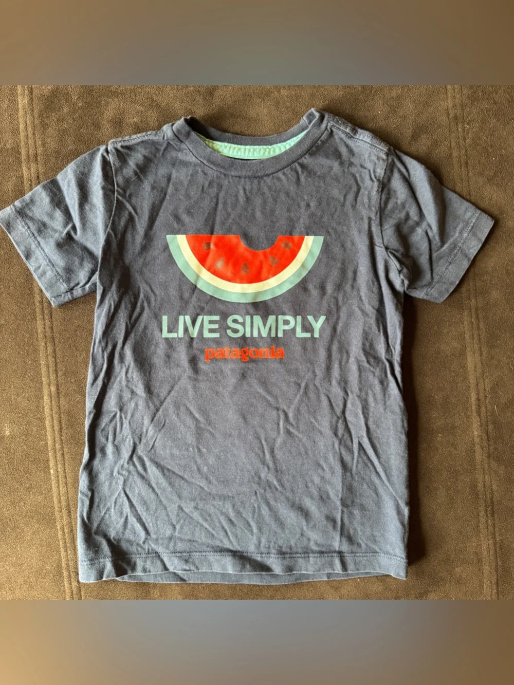 Patagonia Baby Live Simply Organic Cotton Watermelon T-Shirt
